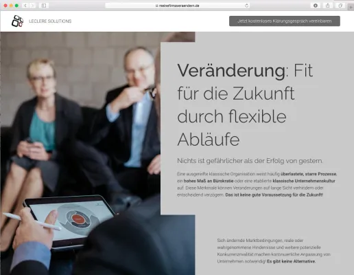 Bild: Veränderung ist ein Prozess – Sie müssen ihn nur beginnen
