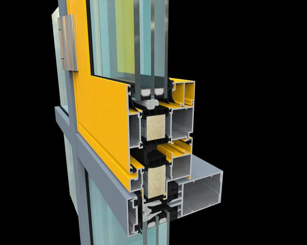 Mit dem Fenstersystem AT 740 SI von Akotherm können u.a. nach außen öffnende Fenstervarianten montiert werden.