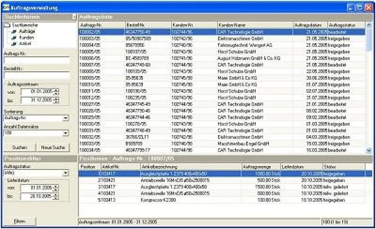 Version 2.22 - Erfahrung aus der industriellen Praxis im Standardsystem integriert