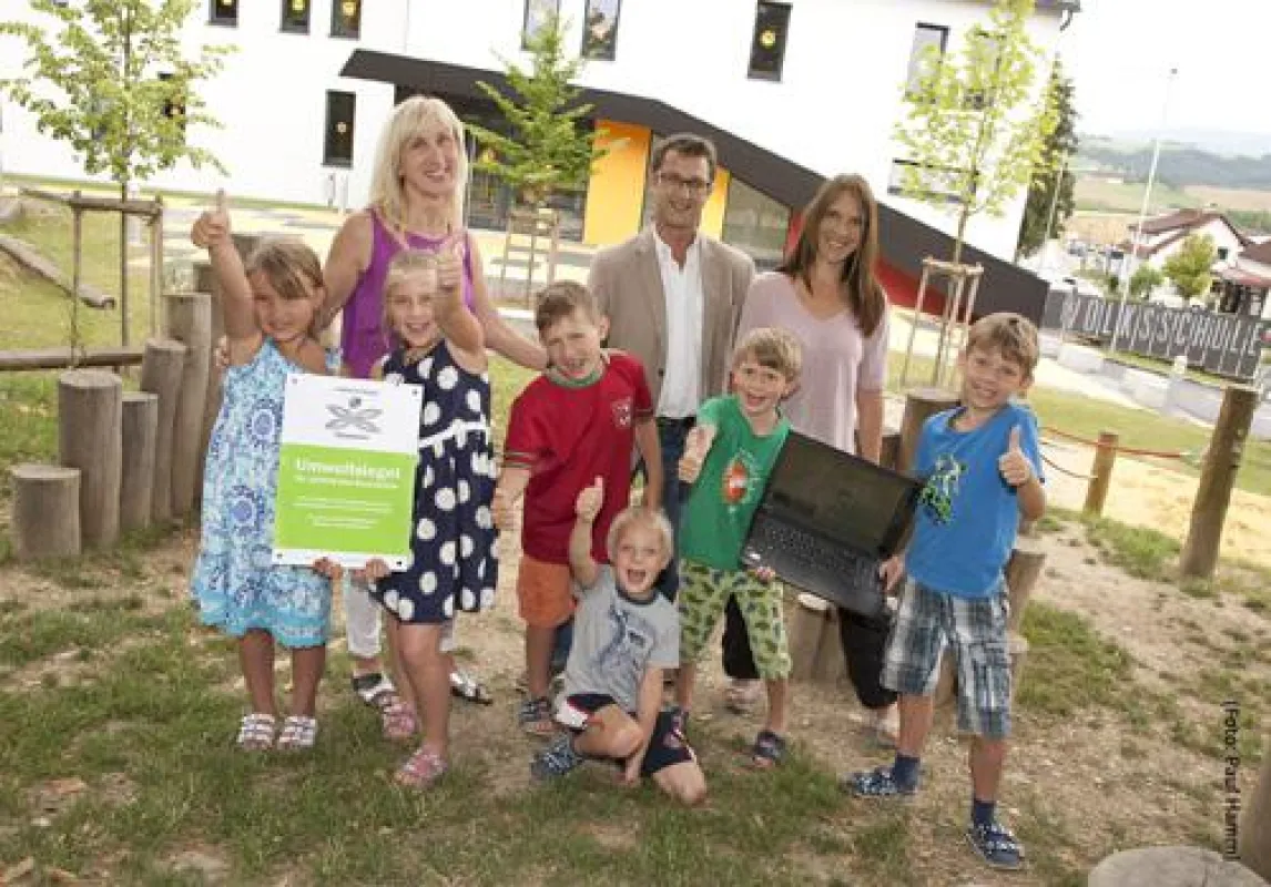 Die Kinder freuen sich über das optimierte Raumklima. (Foto Paul Hamm)