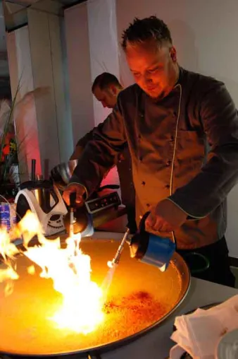 Bild: Party Rent richtet Schlosshotel Bad Wilhelmshöhe für Sterne-Koch-Event ein