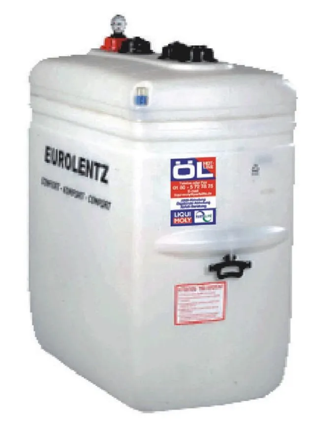 LIQUI MOLY stellt seinen Kunden einen kostengünstigen Altölsammelbehälter zur Verfügung.