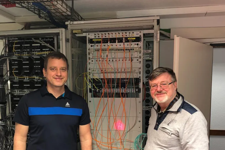 Innovatives System sorgt für schnelles LAN Bild: Innovatives System sorgt für schnelles LAN
