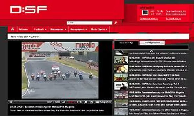 Bild: DSF nutzt neue stream5-Technologie