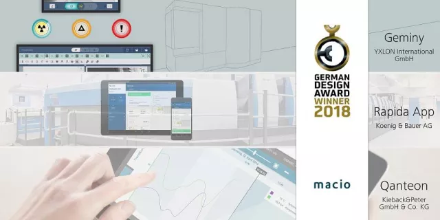 macio landet Triple-Gewinn beim German Design Award Bild: macio landet Triple-Gewinn beim German Design Award