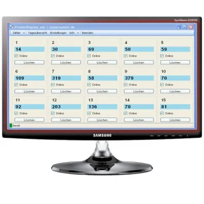 Bild: Einfaches erfassen der Kopien und Drucke in Copyshops und Internetcafes