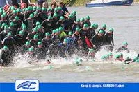 Bild: Carboo4U Athlet Oliver Strankmann beim 19. KAISER´S Bonn Triathlon