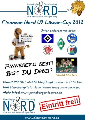 Erster Finanzen Nord Löwen-Cup Bild: Erster Finanzen Nord Löwen-Cup
