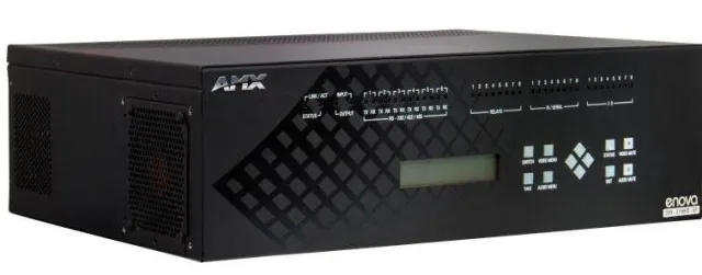 Bild: AMX All-in-One Präsentationskreuzschienen mit vier DXLink Anschlüssen