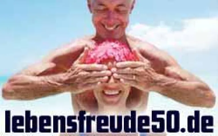 Bild: Lebensfreude50.de – Die Singlebörse 50plus vermittelt Lebensfreude pur