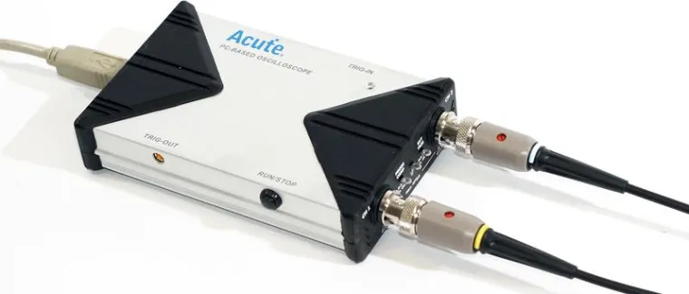 Bild: Mobile PC-Oszilloskope mit 1GS/s Realtime-Sampling Rate