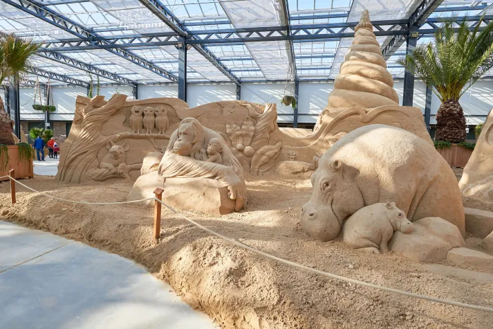 Bild: Grandios: Sandskulpturen-Ausstellung Prora