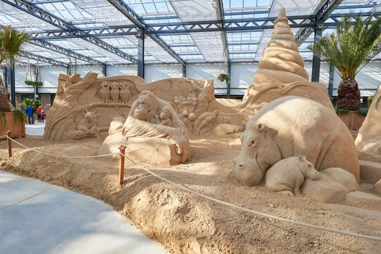 Bild: Grandios: Sandskulpturen-Ausstellung Prora
