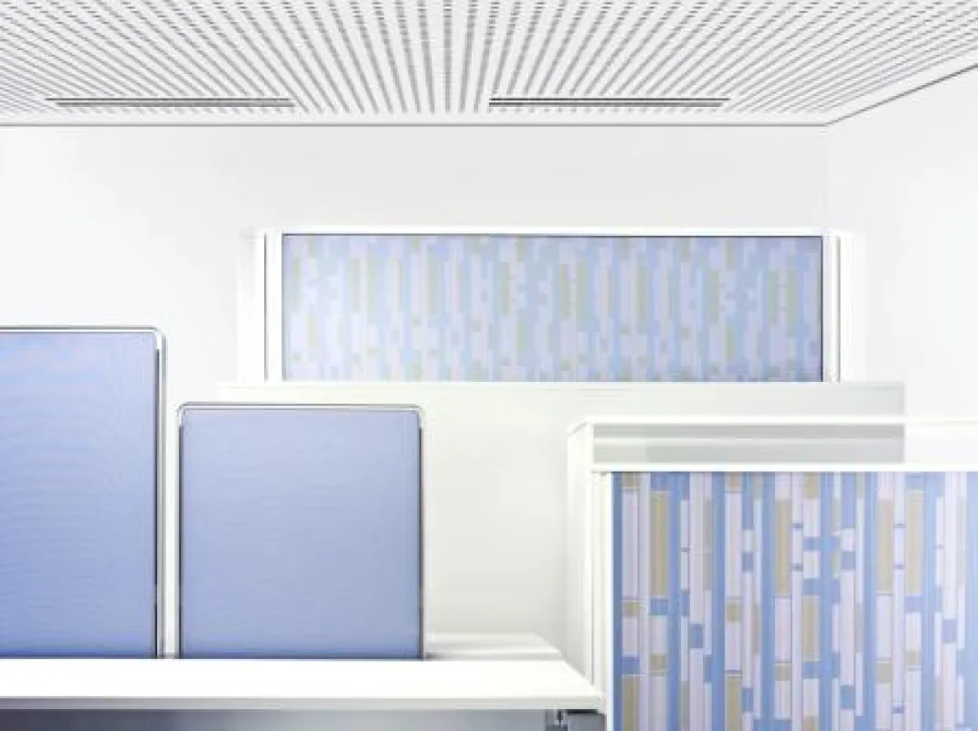 REHAU bietet Lösungen für die akustische, funktionale und optische Gestaltung moderner Arbeitswelten