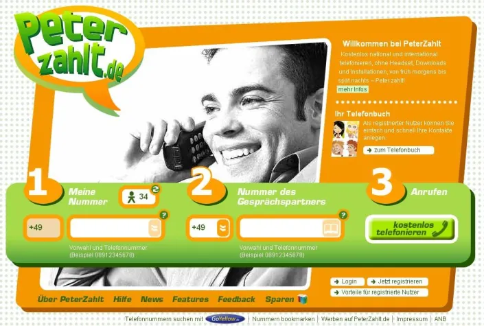 Bild: Peters Osterei - Ostersonntag und -montag kostenlose Handytelefonate bei PeterZahlt.de