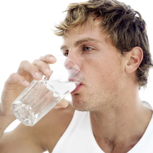 Bild: Weltwassertag 2005: Aktionstag mit kostenloser Wasserprobe im Berliner »H2O – Der Wasserladen«