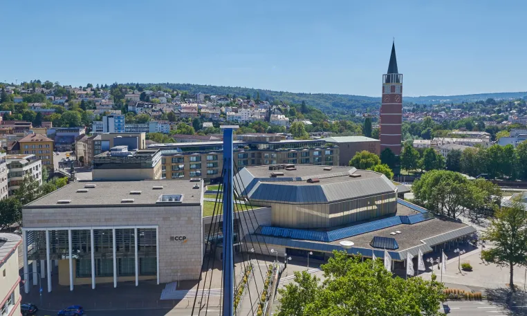 Bild: Modernisierung CongressCentrum Pforzheim - Große Investitionen in Beleuchtung und Klimatechnik