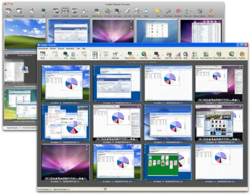 Bild: Erfolgreich unterrichten im vernetzten Schulungsraum: Faronics Insight 7.5 unterstützt iPad, iPhone und iPod