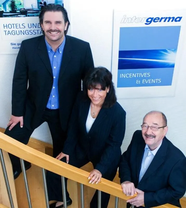 Intergerma-Geschäftsführung (v.l.n.r.): Markus Schmidt, Silke Offermann, Dieter Ahrendt