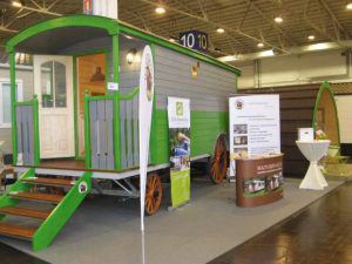 Zauberwagen DEDI und das POD aud der Messe Essen 2014