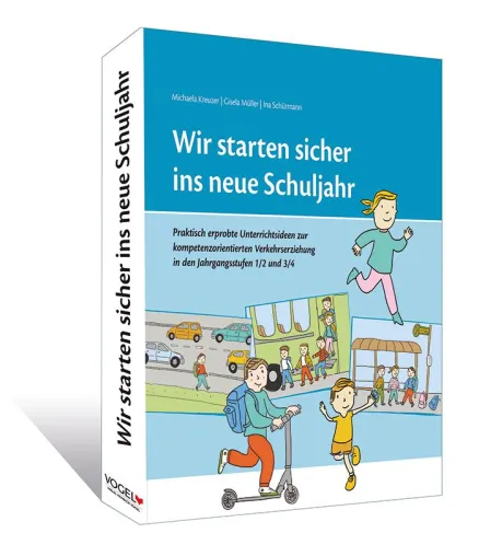 Bild: Neuerscheinung "Wir starten sicher ins neue Schuljahr"