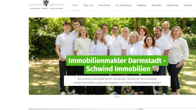 Bild: Schwind Immobilien formt die Zukunft der Immobilien Darmstadt - lokal, ausgezeichnet, kundenorientiert