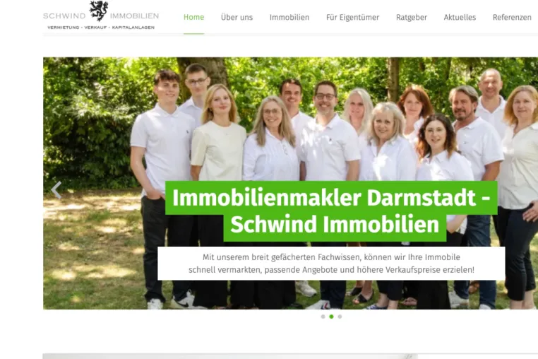 Bild: Schwind Immobilien formt die Zukunft der Immobilien Darmstadt - lokal, ausgezeichnet, kundenorientiert