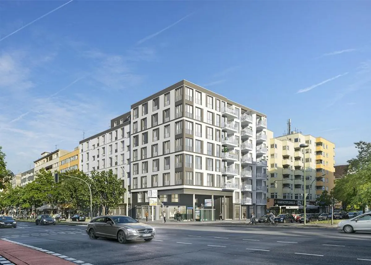 In Charlottenburg-Wilmersdorf entstehen 55 neue Eigentumswohnungen und 6 Gewerbeeinheiten.