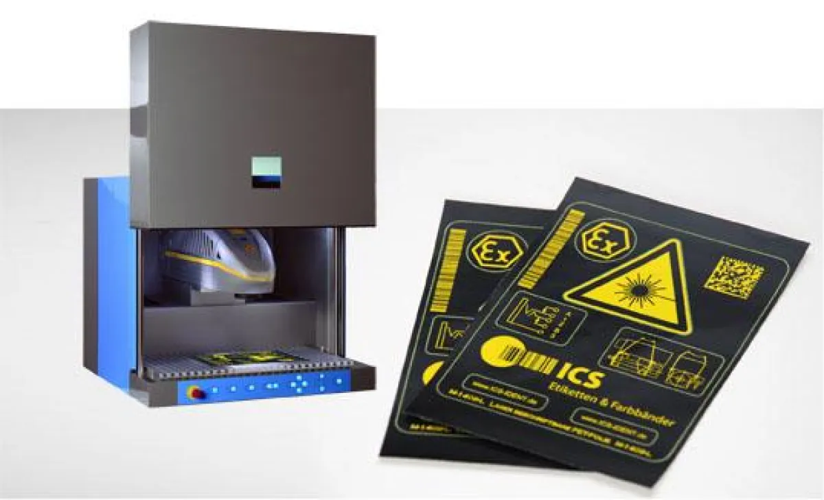 Die von ICS angebotenen ACI Nd:YAG-Laser werden zur Direktkennzeichnung von nahezu allen Metallen u. Kunststoffen eingesetzt. Mit der ICS Laserfolie im Bogenformat lassen sich chemisch hochbeständige 