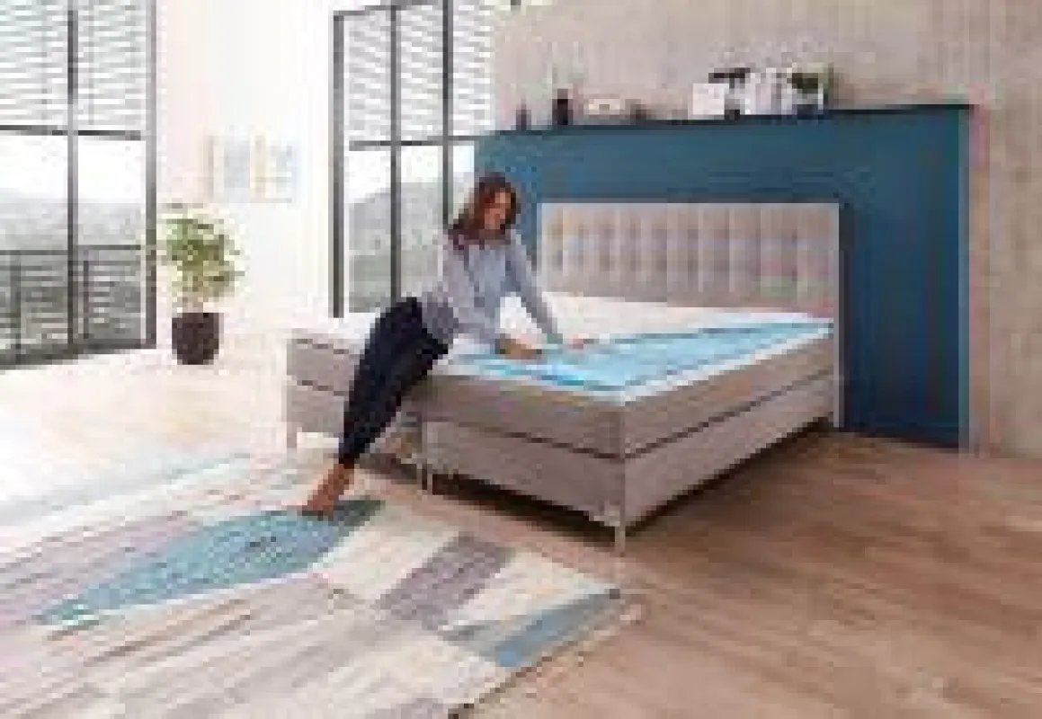 Boxspringbett Rockstar mit über 1000 Federn und neuem ErgoGEL Topper