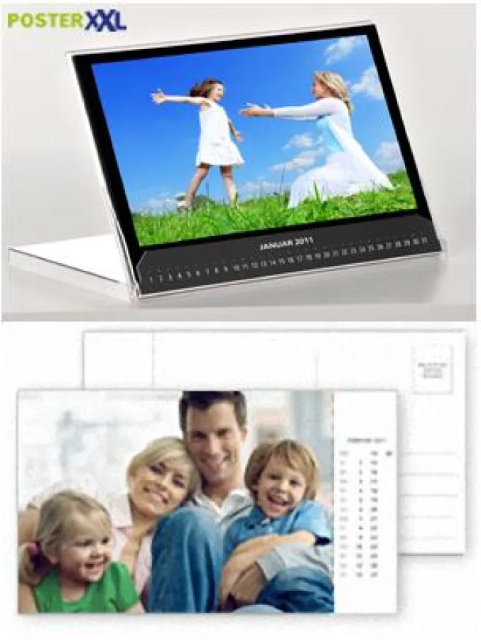 posterXXL: Der neue Postkartenkalender in einmaliger Doppelmission