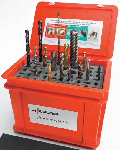 Bild: Verjüngungskur für Werkzeuge - Walter-Reconditioning-Service stellt Originalqualität her