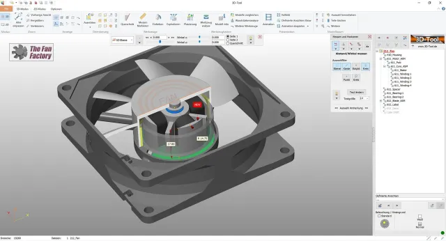 3D-Tool CAD-Viewer und Konverter - Version 14 Bild: 3D-Tool CAD-Viewer und Konverter - Version 14