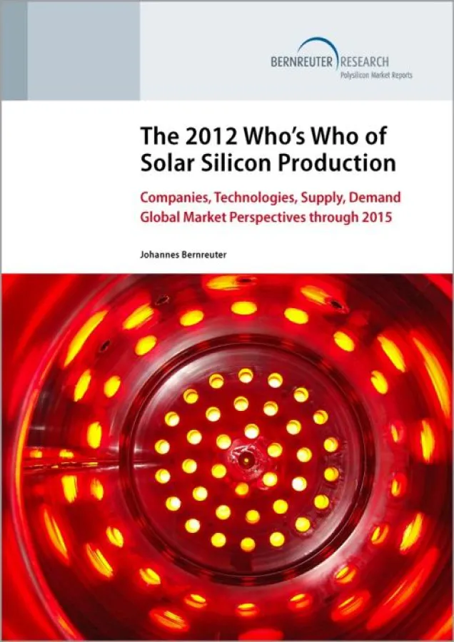 The 2012 Who?s Who of Solar Silicon Production
