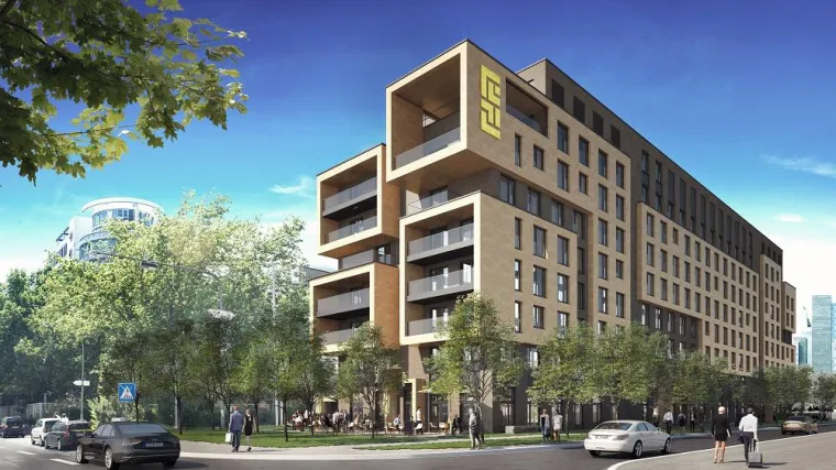 Im Lyoner Quartier entsteht die hybride Immobilie „KANSO“ Bild: Im Lyoner Quartier entsteht die hybride Immobilie „KANSO“