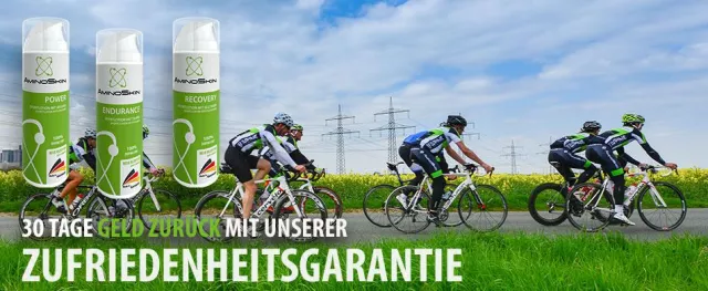 Bild: AminoSkin Zufriedenheitsgarantie
