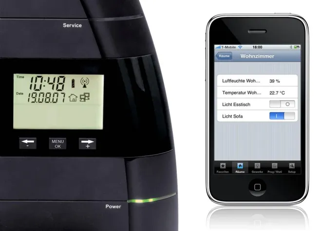 Bild: HomeMatic® Hausautomation mit iPhone und iPod touch steuern
