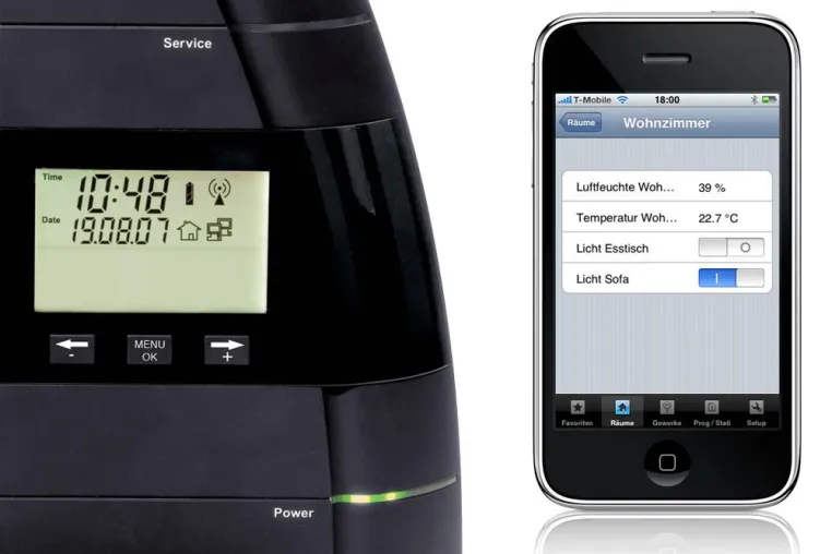 Bild: HomeMatic® Hausautomation mit iPhone und iPod touch steuern