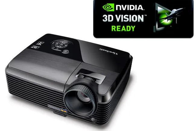Bild: ViewSonic: kostenlose Zusatzlampe für NVIDIA 3D-ready-Projektoren