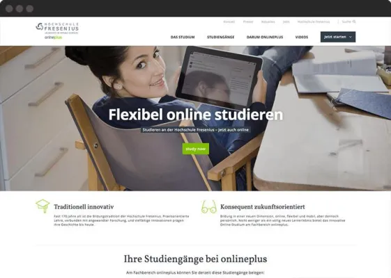 Bild: Online anders studieren – Online-Studieren anders bewerben