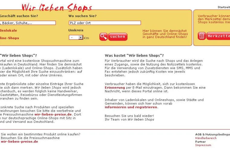 Wir lieben Shops - Einkaufen in Deutschland mal anders Bild: Wir lieben Shops - Einkaufen in Deutschland mal anders