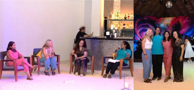 Bild: Drei Frauen. Drei Welten. Ein Gespräch. Rückblick zu Weltfrauentag 2026 im Nova Maldives