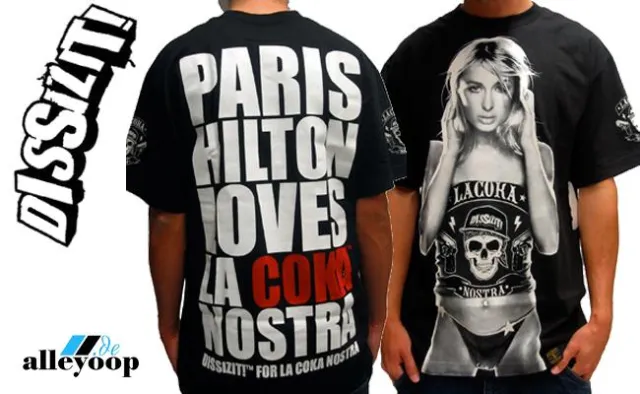 Bild: ALLEYOOP.de präsentiert limitiertes Dissizit „Paris Hiltion“ T-Shirt