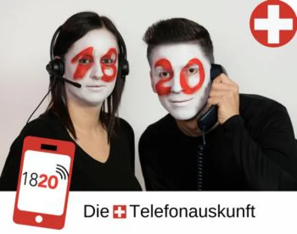Bild: 1820 Telefonauskunft schweizweit gestartet