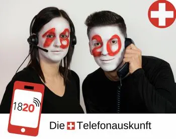1820 Telefonauskunft schweizweit gestartet Bild: 1820 Telefonauskunft schweizweit gestartet