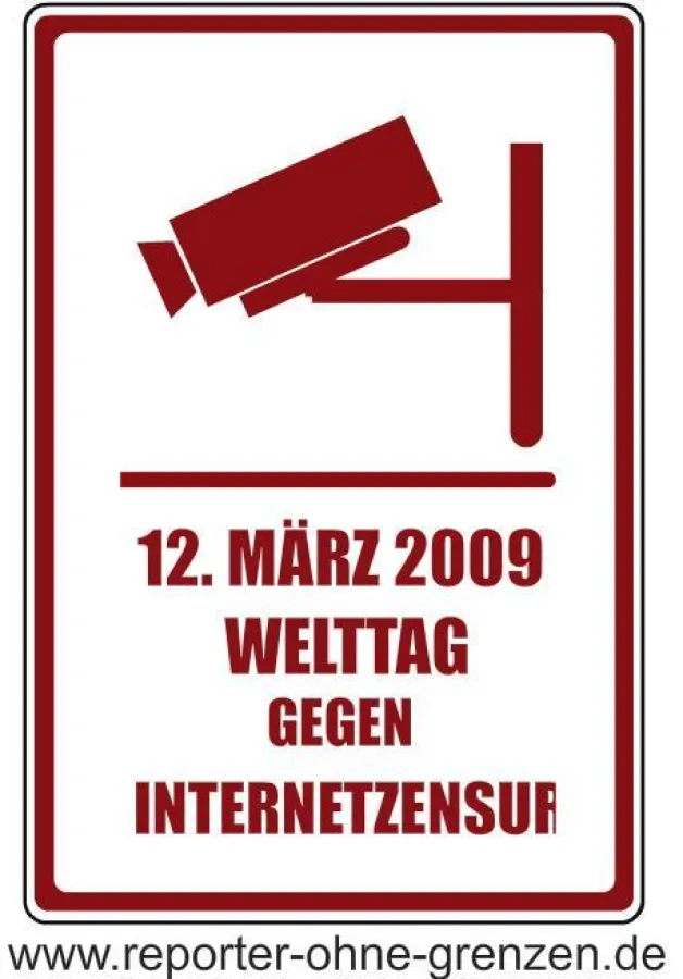 Die Reporter ohne Grenzen rufen für den 12. März den ?Welttag gegen Internetzensur? aus