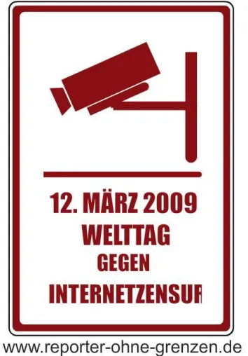 Bild: Zensur im Internet - Reporter ohne Grenzen feiert Welttag und kritisiert weltweite Überwachungen