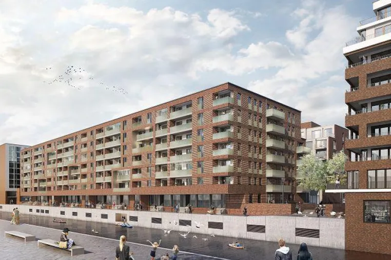 Bild: Neubauprojekt „Hammerleev“ – Thomas Klinke Immobilien verkauft in Hamburg-Hammerbrook 129 Eigentumswohnungen