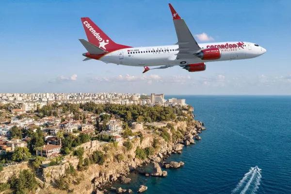 Bild: Corendon Airlines – mit 20.000 zusätzlichen Hochsaison-Plätzen nach Antalya