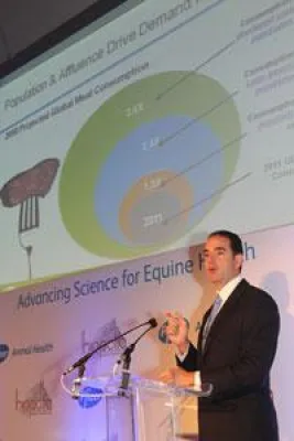 Bild: Eine neue Partnerschaft für Pferdemedizin zwischen Pfizer Tiergesundheit und der Hippolia-Stiftung